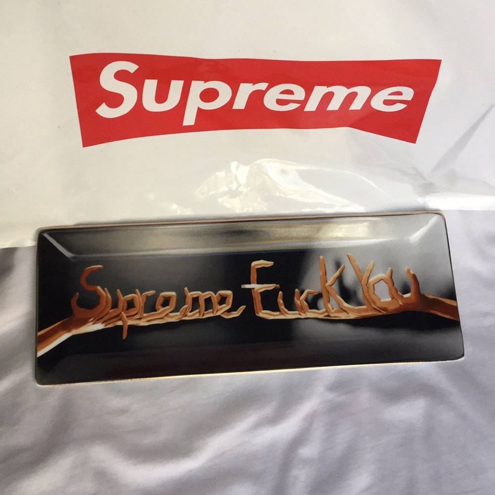 ❌SOLD❌ Supreme F**k You Tray New